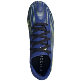 Adidas Nemeziz.4 FxG Jr FY0822 jalkapallokengät sininen monivärinen 2