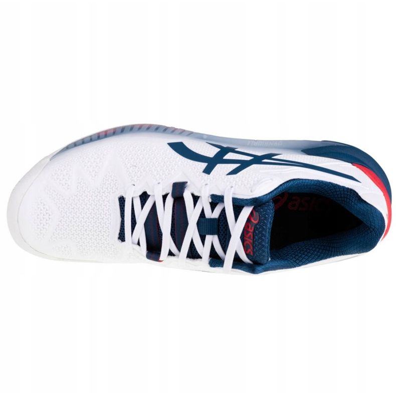 Asics Gel-Resolution 8 Clay M 1041A076-103 valkoinen 2