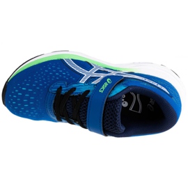 Asics Pre Excite 7 Ps Jr 1014A101-401 valkoinen tummansininen sininen 2