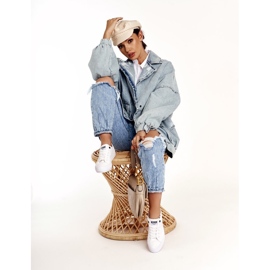 Naisten lenkkarit Big Star FF274245 Valkoinen 2