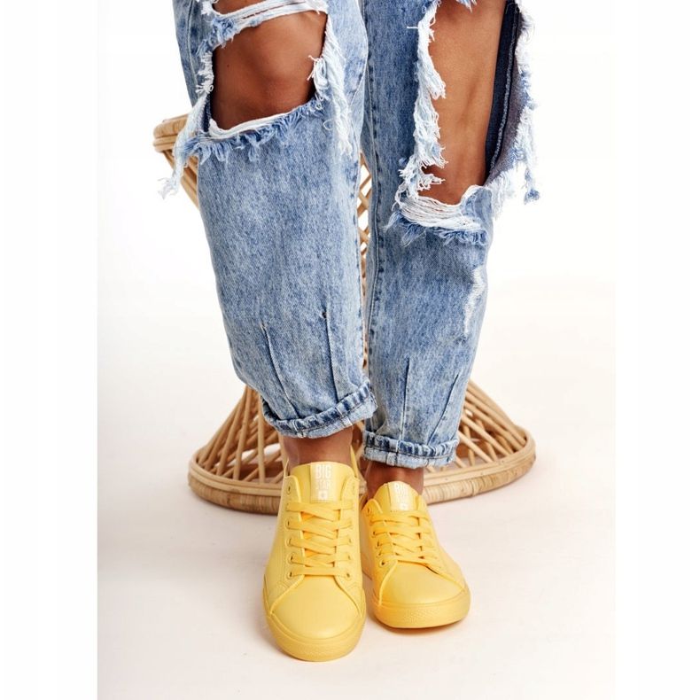 Naisten nahkakengät Big Star HH274142 Keltainen 1