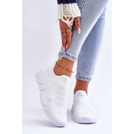 Naisten urheilukengät Slip-on Big Star DD274460 Valkoinen 1