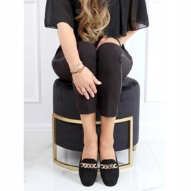 Mustat Loaferit ketjulla LL-237P Musta 1