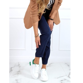 Naisten valkoiset ja vihreät lenkkarit SC36 WHITE / GREEN valkoinen 2