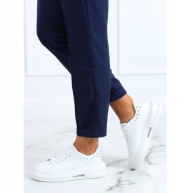 Valkoiset naisten lenkkarit SC36 White valkoinen 2