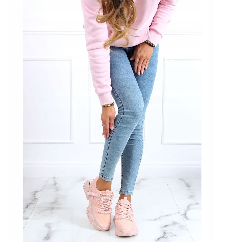 Vaaleanpunainen BL211P Vaaleanpunaiset urheilukengät 1