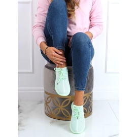 Minttu NB392P Vihreät sukat urheilukengät 1