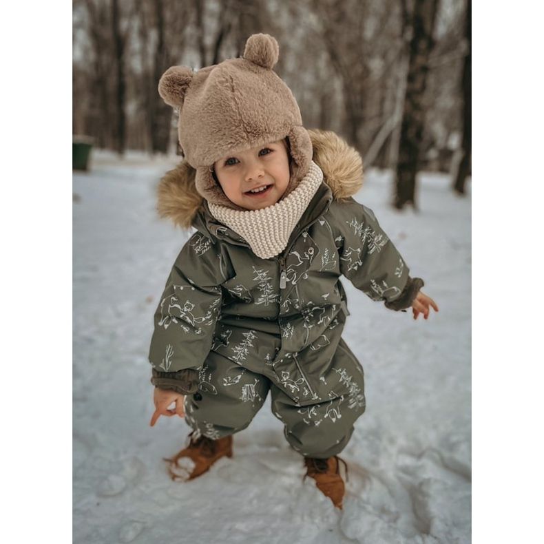 FRROCK Lasten trappers -saappaat, joissa on vetoketju Camel Dexter ruskea 1