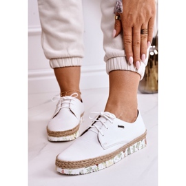 Naisten nahkakengät Maciejka White 0293611 valkoinen 2