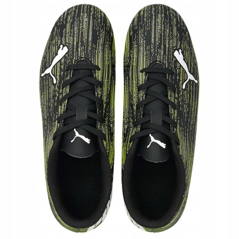Jalkapallokengät Puma Ultra 4.2 Fg Ag Junior musta-vihreä 106364 04 musta / vihreä 1