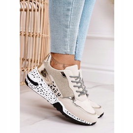 PS1 Naisten Wedge -lenkkarit Gold Avery beige 2