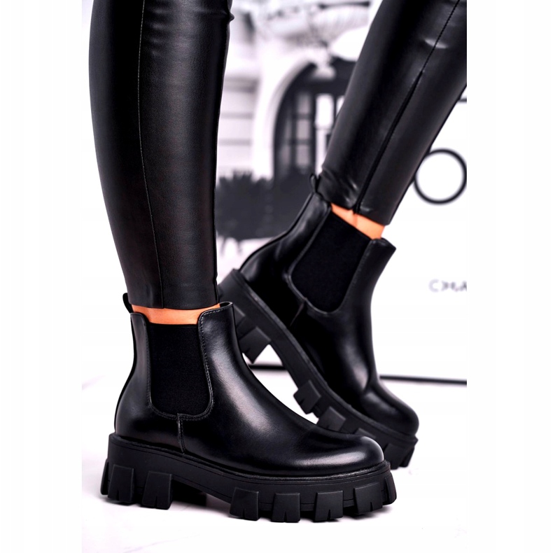 SEA Naisten saapikkaat Jodhpur -saappaat Morie Black musta 2