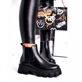 SEA Naisten saapikkaat Jodhpur -saappaat Morie Black musta 1