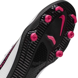 Nike Phantom Gt Club Df FG / MG CW6672 160 jalkapallokengät valkoinen 5