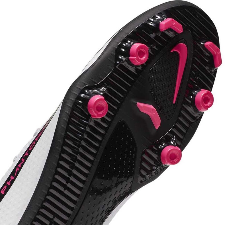 Nike Phantom Gt Club Df FG / MG CW6672 160 jalkapallokengät valkoinen 5