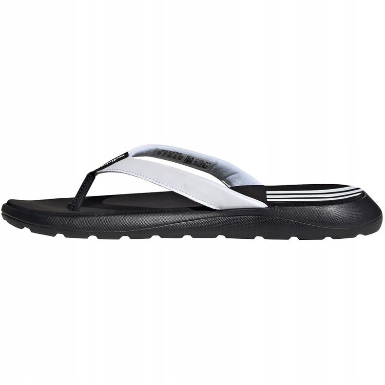 Adidas Naisten Comfort Flip Flop valkoinen ja musta EG2065 tossut 2