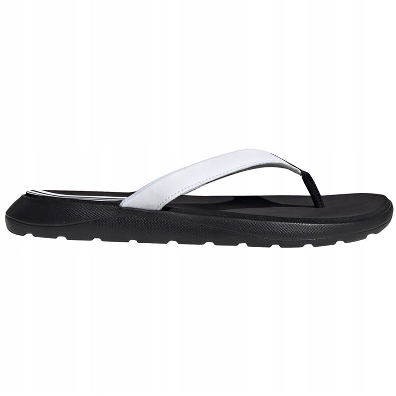 Adidas Naisten Comfort Flip Flop valkoinen ja musta EG2065 tossut 1