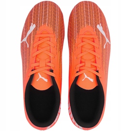 Puma Ultra 4.1 Fg Ag Junior 106100 01 jalkapallokengät oranssi oranssi 1