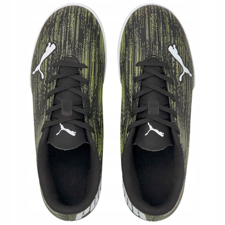 Puma Ultra 4.2 It Junior jalkapallokengät musta-vihreä-valkoinen 106368 02 monivärinen 1