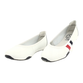Naisten urheilu ballerinat Filippo DP2063 / 21 valkoinen punainen laivastonsininen 2