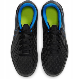 Nike Tiempo Legend 8 Club Tf Junior AT5883 090 jalkapallokengät musta musta 1