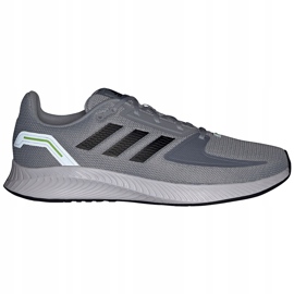 Harmaat Adidas Runfalcon 2.0 miesten kengät FZ2804 1