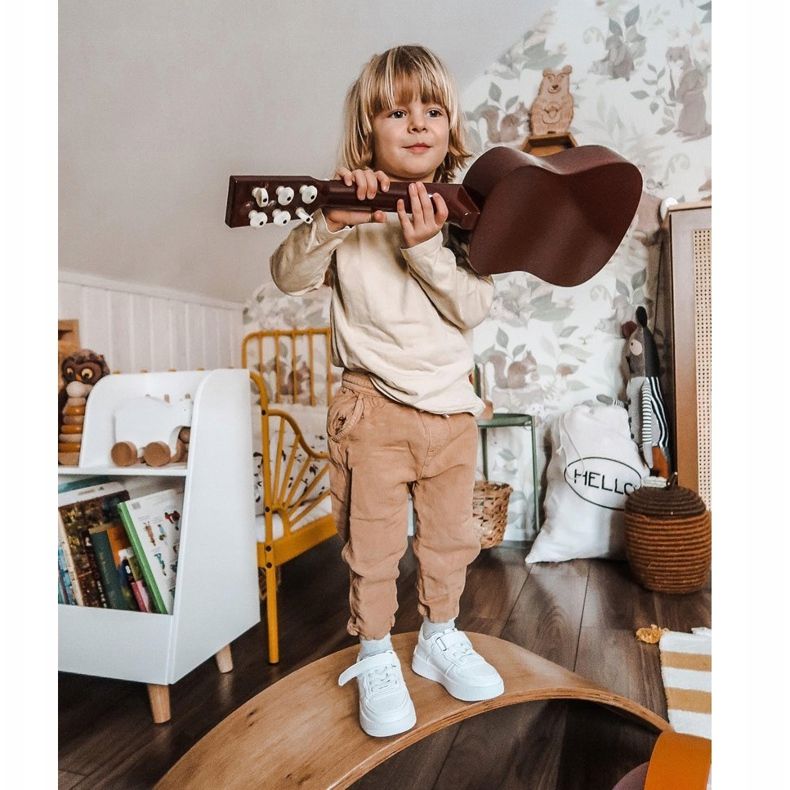 Apawwa Lasten urheilukengät, joissa tarranauha valkoinen ilmava 2