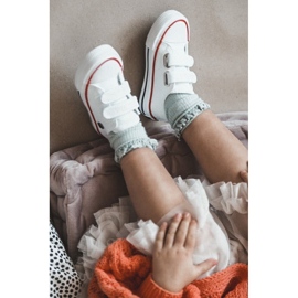 Lasten lenkkarit tarranauhalla Big Star HH374199 Valkoinen 2