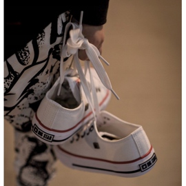 Lasten Classic Matalavartiset tennarit Big Star HH374089 Valkoinen 2