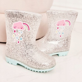 Lasten brokaatikalakot hopeapilvellä beige 2