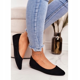 PS1 Herkkä ballerina Spitz Black Dermeno mokkanahka musta 1