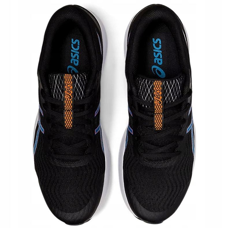 Asics Patriot 12 mustat ja siniset miesten juoksukengät 1011A823 004 sininen 1