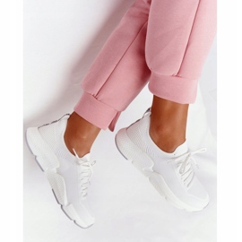 Naisten urheilukengät Big Star White DD274575 valkoinen 2