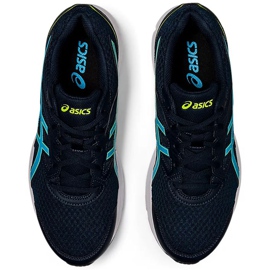 Asics Jolt 3 tummansininen 1011B034 400 miesten kengät vihreä 1
