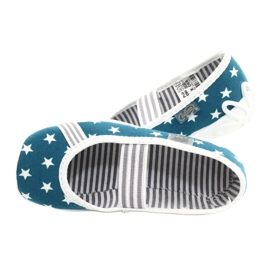 Befado lasten kengät 193X066 valkoinen sininen 5