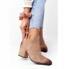 Vinceza Naisten nilkkurit, joissa leikkaus Beige Caroline 1