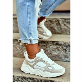 Naisten urheilukengät Big Star GG274657 beige 1