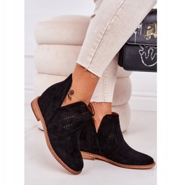 Avoimet mustat Melanie -kiilakengät 2