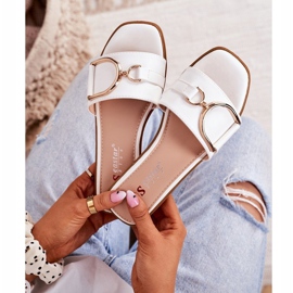 PS1 Naisten tyylikkäät tossut Valkoinen Debbie 2