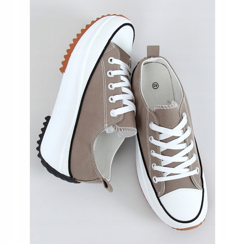 Tennarit suunnittelija pohja khaki VL137P Green vihreä 1