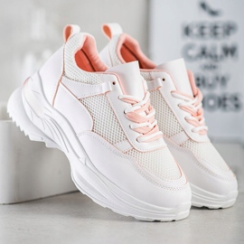 SHELOVET Mukavat valkoiset lenkkarit valkoinen 2