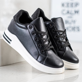 Diamantique Kiiltävät lenkkarit musta 1