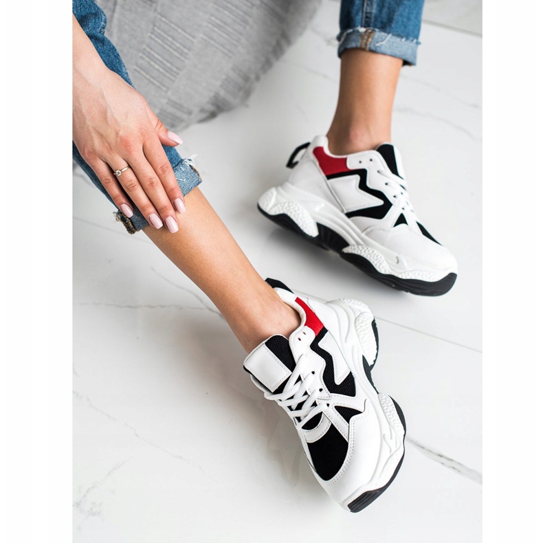 Fashion Mukavat lenkkarit valkoinen monivärinen 1