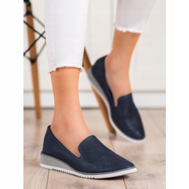 Goodin Avoimet nahkaiset herrat sininen 2