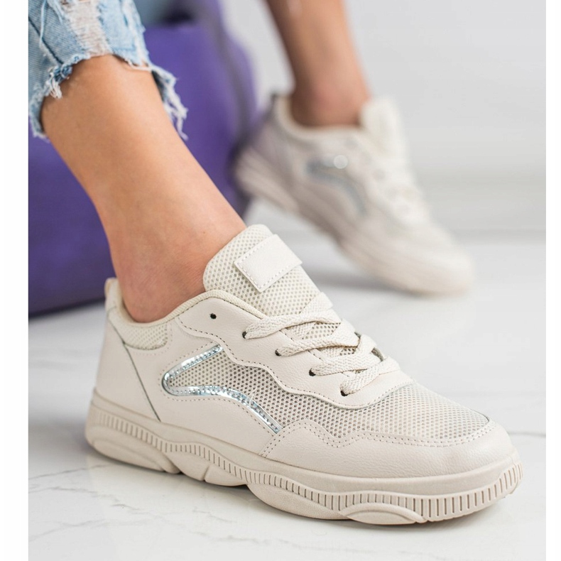 Ideal Shoes Rento beige lenkkarit 2