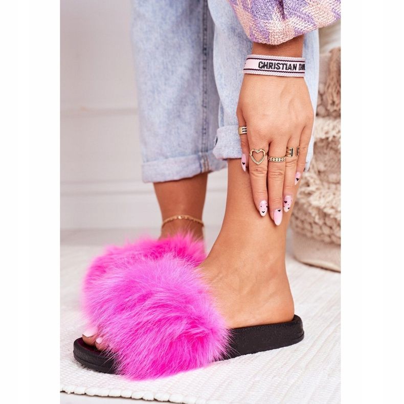 PS1 Naisten tossut turkis Belmondo fuksia vaaleanpunainen 1