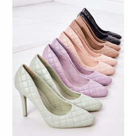 PS1 Tyylikäs violetti tikattu tikkari Rosanna 1