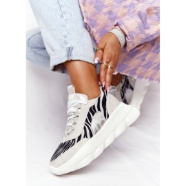 Naisten urheilukengät Lu Boo Thick Sole Grey Taste It! harmaa 2