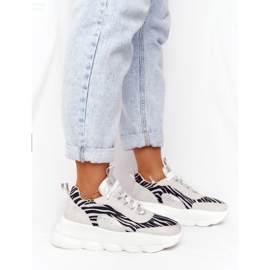 Naisten urheilukengät Lu Boo Thick Sole Grey Taste It! harmaa 1