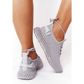 PS1 Naisten urheilukengät Slip-on Grey Do It harmaa 2